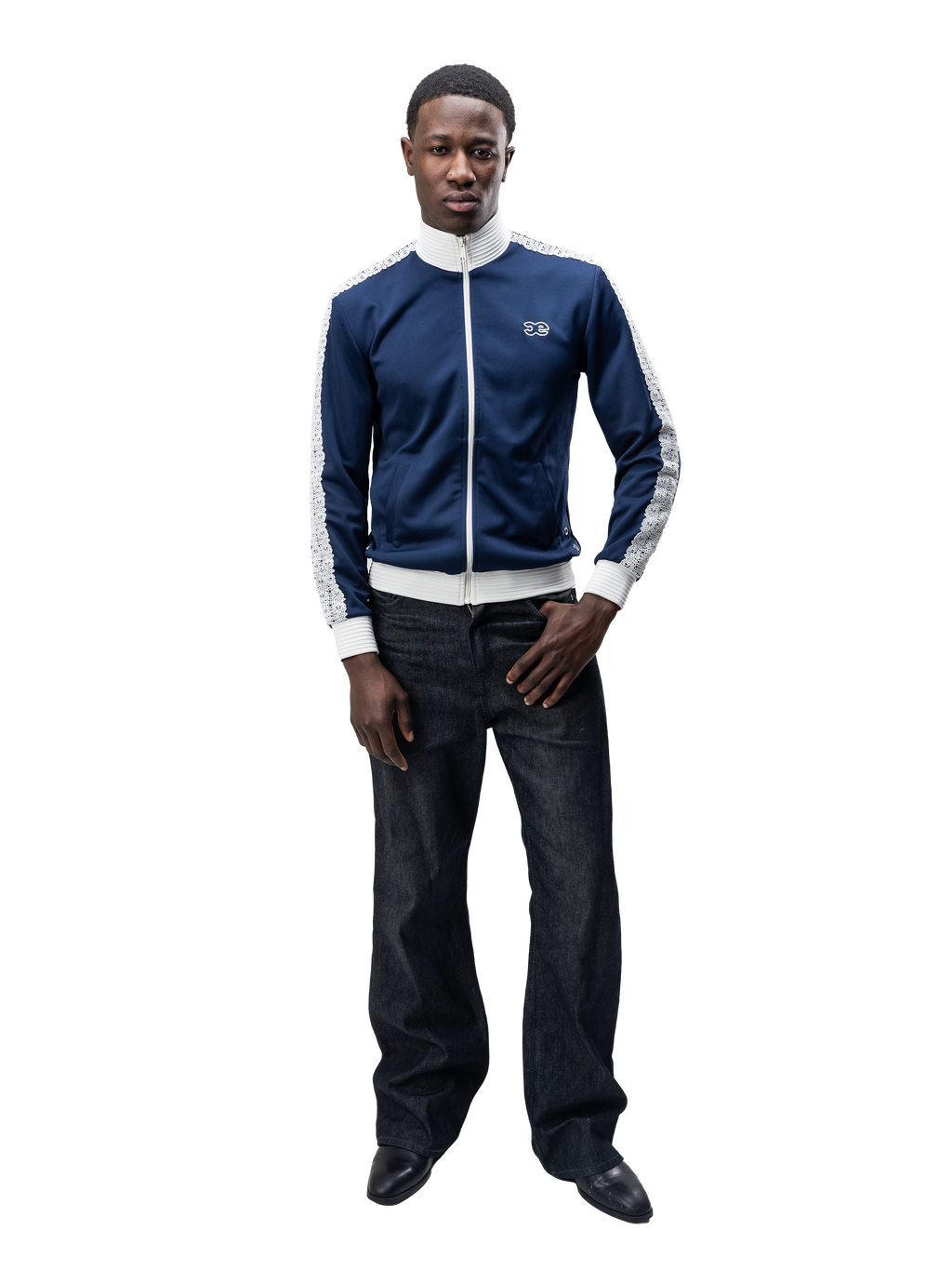 CYBER TRACK JACKET (BLUE)