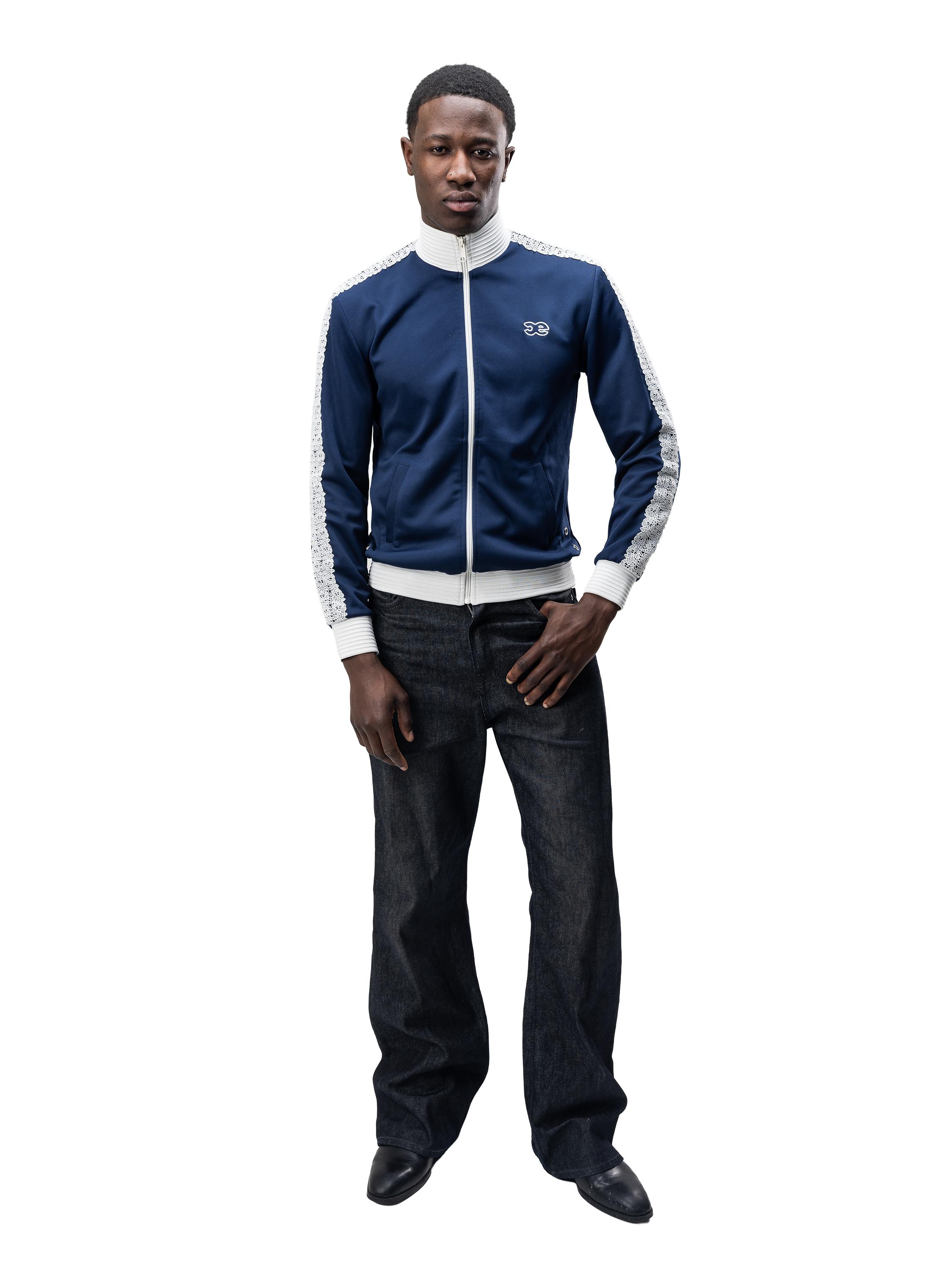 CYBER TRACK JACKET (BLUE)